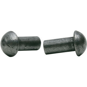 Sioux Tools 2244 Button Head Rivet Set | 1/4" Rivet Diameter Size | 0.401 Parker Taper Shank