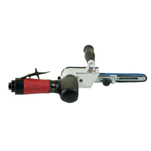 Image of the Chicago Pneumatic CP5080-4200H18 18" Belt Sander | 0.54 HP | 1/4" Air Inlet | 20,000 RPM | 6151620020, part number 6151620020.