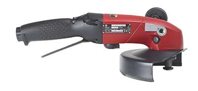 Image of the Chicago Pneumatic CP3850-85AB7V Angle Wheel Grinder | 2.8 HP | 8,500 RPM | 7" Max Wheel Capacity | 6151607440, part number 6151607440.