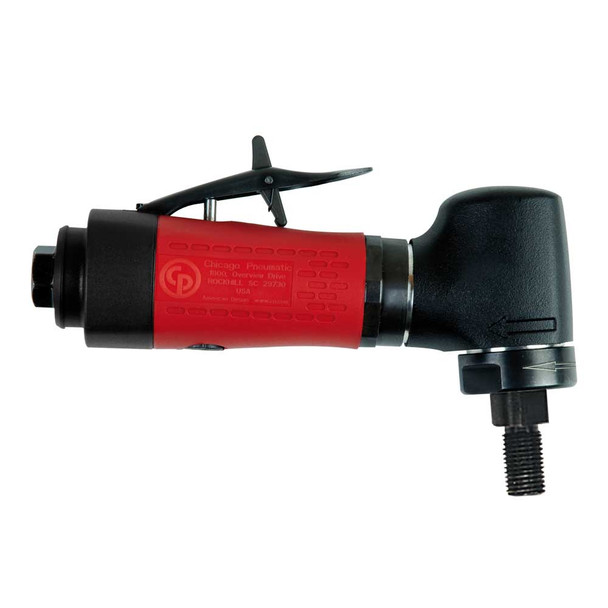 Chicago Pneumatic CP3030-325AFR 2" Angle Sander | 0.4 HP | 1/4" Air Inlet | 1/4" - 20 (UNC) Thread | 25,000 RPM | 6151620060