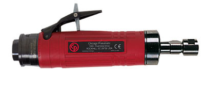 Image of the Chicago Pneumatic CP3109-19 Industrial Die Grinder | 0.8 HP | 19,000 RPM | 1/4" Collet Capacity | Steel Housing | 6151600020, part number 6151600020.