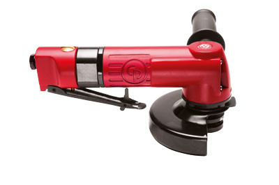 Image of the Chicago Pneumatic CP9121CR Angle Wheel Grinder | 0.8 HP | 12,000 RPM | 5" Max Wheel Capacity | Aluminum Alloy Housing | 6151952121, part number 6151952121.