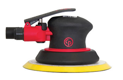 Image of the Chicago Pneumatic CP7255E Pneumatic Orbital Sander | 0.3 HP | 6" Pad Size | 3/16" Orbit Size | 12,000 RPM | 8941272551, part number 8941272551.