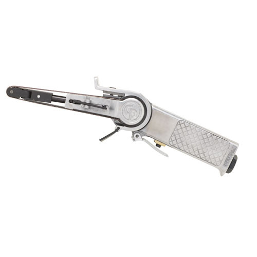 Image of the Chicago Pneumatic CP858 Belt Sander | 0.4 HP | 18,000 RPM | 3/8"x13 Belt Capacity | T025179, part number T025179.