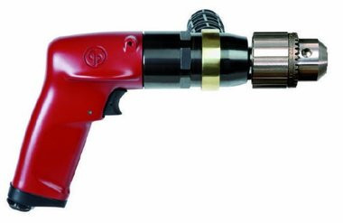 Image of the Chicago Pneumatic CP1117P09 1/2" Pneumatic Air Drill | without Chuck | 1 HP | 900 RPM | 14.1 (ft-lb) Stall Torque | 6151580230, part number 6151580230.