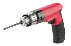 Sioux Tools SDR10P26N3 Non-Reversible Pneumatic Drill | 1 HP | 2600 RPM | 3/8" Keyed Chuck