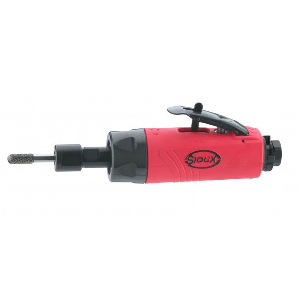 Sioux Tools SDG05S23M6S Straight Die Grinder | 300 Series | 0.5 HP | 23000 RPM | 6mm Collet | Rear Exhaust | Metric