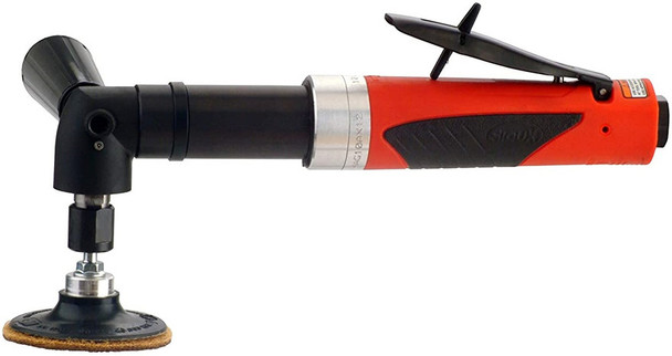 Sioux Tools SAS10A182-20 Right Angle Disc Sander | 1 HP | 18,000 RPM | 1/4"-20 Internal Thread | Rear Exhaust