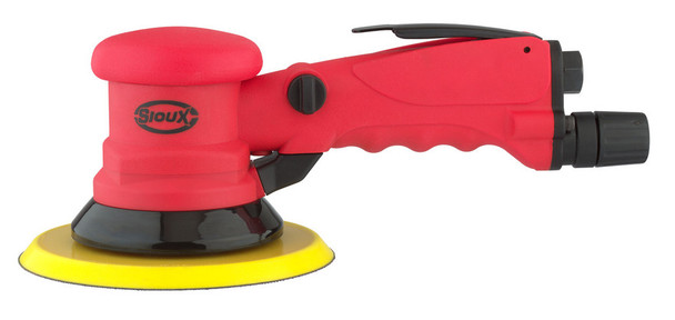 Sioux Tools GO459-60SNH Geared Orbital Sander | 0.45 HP | 6" Pad | 3/16" Orbit | 900 RPM | Non Vacuum