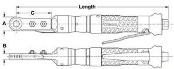 Cleco Ratchet Wrench Clutch Type 41NDR236H16