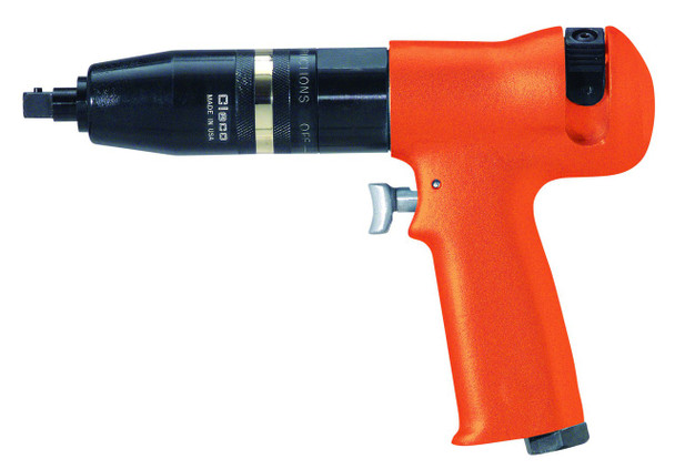88RSATP-7C-3 Pistol Torque Shutoff Screwdriver | 15 to 95 in.lbs. | 550 rpm | 3/8" Square Drive | by Cleco | Pistol Grip