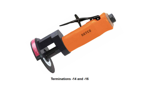Dotco Grinder, Ergo, RE, 25K, 3" Cut-Off Wheel, 12L1082-14