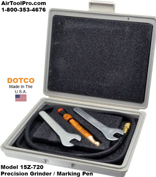 Dotco 15Z-720 Precision Grinder | 20,000 RPM | 1/4 Air Inlet | AirToolPro | Main Image