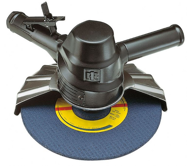 Ingersoll Rand 88V60P109 Vertical Grinder | 2.1 HP | 6,000 RPM | 5/8" - 11 Thread, 9" Guard | Side Exhaust
