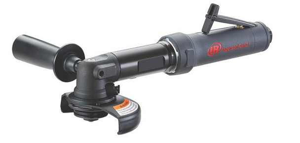 Ingersoll Rand M2E145RP64 M2 Series Extended Angle Grinder - 1.0 hp - 14,500 rpm - 3/8"-24 THD - Type 27 and 28 Wheels