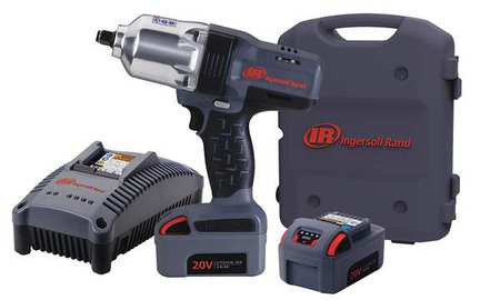 Image of the Ingersoll Rand W7150-K2 Cordless 1/2" Impact Wrench Kit w/ 2 Batteries and Charger - In Stock Today!, part number W7150-K2.