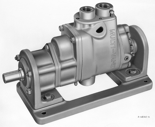 Image of the Ingersoll Rand 551SM51-W/RC Reversible Multi-Vane Air Motor | 5.6 HP | 120 RPM | 400 (lb-ft) Starting Torque | 545 (lb-ft) Stall Torque, part number 551SM51-W/RC.