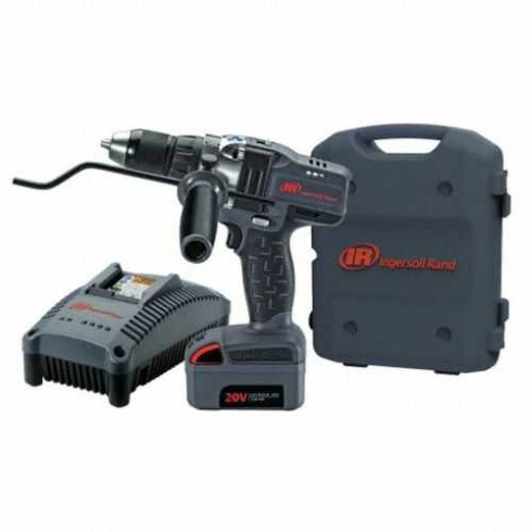 Image of the Ingersoll Rand D5140-K1 Cordless Drill Driver Tool Kit | 1/2" Chuck Drive | 700 In-Lbs, part number D5140-K1.