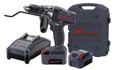 Image of the Ingersoll Rand D5140-K2 Cordless Drill Driver Tool Kit | 1/2" Chuck Drive | 700 In-Lbs, part number D5140-K2.