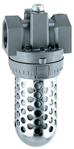Image of the ARO L36581-100 Lubricator | Super-Duty Series | 1/2" Port Size | Polycarbonate Bowl with Guard | 927 SCFM, part number L36581-100.