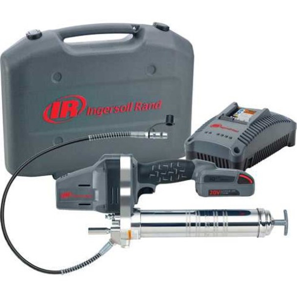 Ingersoll Rand LUB5130-K12 Cordless Grease Gun Tool Kit | 20 DC Voltage | 6250 Pressure PSI