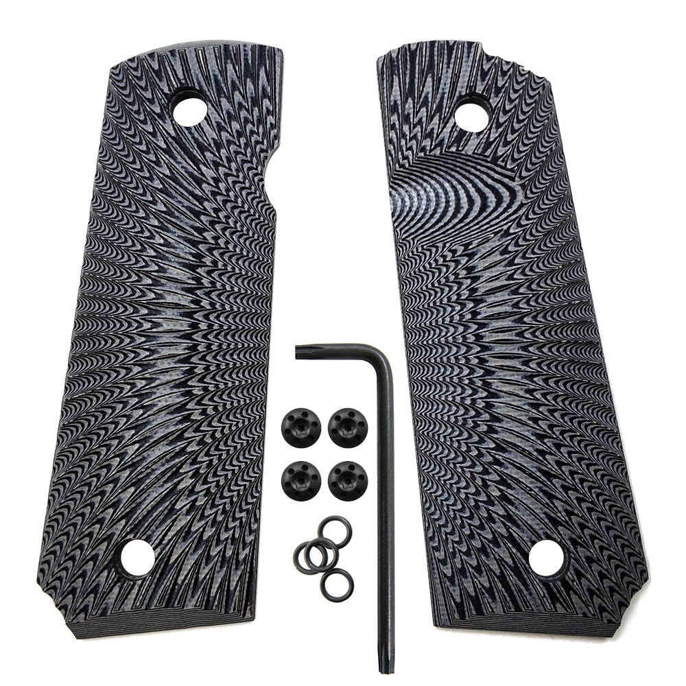 1911 Full Size G10 Grips Sunburst Texture