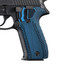 Sig Sauer P226 G10 Gun Grips, Diamond Cut Texture, Screws Included, Blue/Black, 226-DC-8