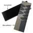 Cool Hand 2 pcs G10 Knife Handle Scales Slabs Knives Custom DIY Tool Material for Knife Making Blanks Blades,  Grey/ Black