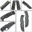 Cool Hand 2 pcs G10 Knife Handle Scales Slabs Knives Custom DIY Tool Material for Knife Making Blanks Blades,  Grey/ Black