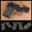 CZ 2075 RAMI & BD G10 Gun Grips Hold In Texture, Screws Included, OD Green/Black, CZR-T-21