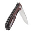 Cool Hand EDC Folding Knife with Clip, 4.6" Closed Ball Bearing Flipper Pocket Knives with Liner Lock, D2 Blade with Two-tone Micarta Handle, 6747BR-D2