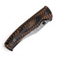 4 3/8'' Folding Pocket Knife w/ Damascus Blade and CNC G10 Handle 6525Q1-2D