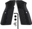 Cool Hand G10 Grips Replacement for Browning Hi Power and Tisas Regent BR9,  Aggressive Unique Texture, 1/4'' Thin, Black, Black Screws Included, HP-N1-1