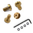 Custom 1911 Grip Screws Set, w/ O Rings Torx Key,  1911-1-G