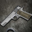Cool Hand 1911 G10 Grips Full Size for Kimber, Colt, Rock Island, Springfield, Taurus Pistol, Black Screws Included, Big Scoop, Ambi Safety Cut, Sunburst Texture, H1-J6B-24