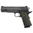 Cool Hand 1911 Full Size G10 Grips, Gun Grips Screws Included, Mag Release, Ambi Safety Cut, OPS Texture, OD Green/ Black, H1-JV-21