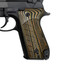Beretta 92S G10 Gun Grips Tactical Slant Texture, B92P-C-24