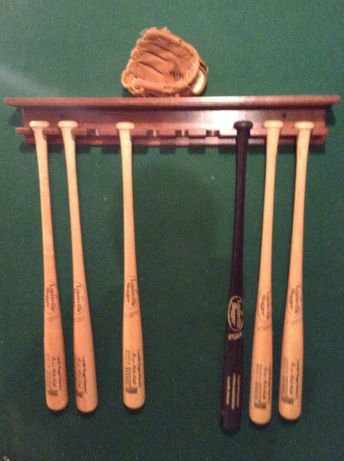 10) Vintage Wood Baseball Bats