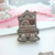 Christmas Wooden Pin Badge, Gingerbread Bookshop