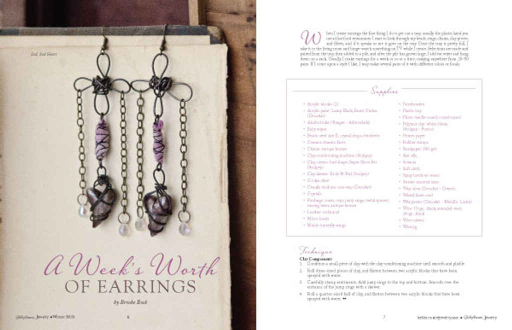 Belle Armoire Jewelry Winter 2019 Stampington Company