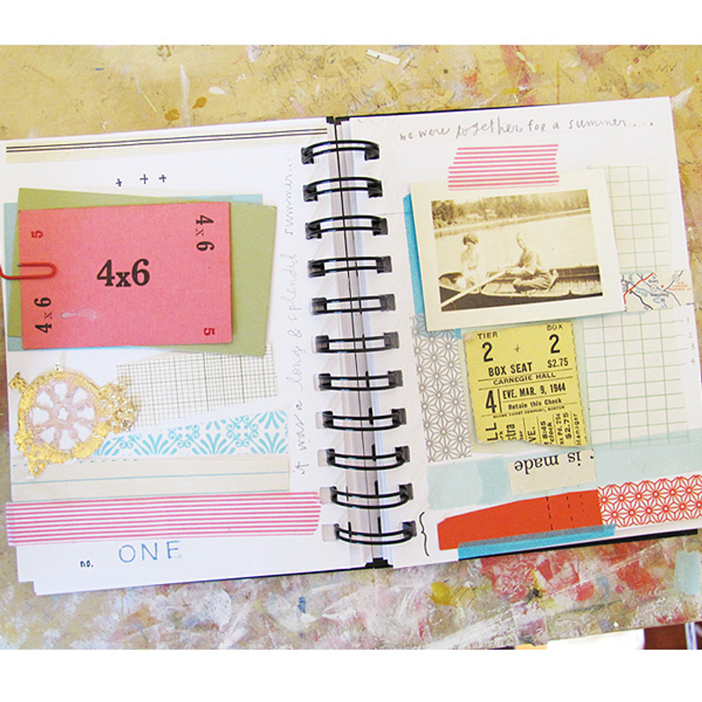 Sketchbook Layout and Inspiration Project by Sarah Ahearn Bellemare