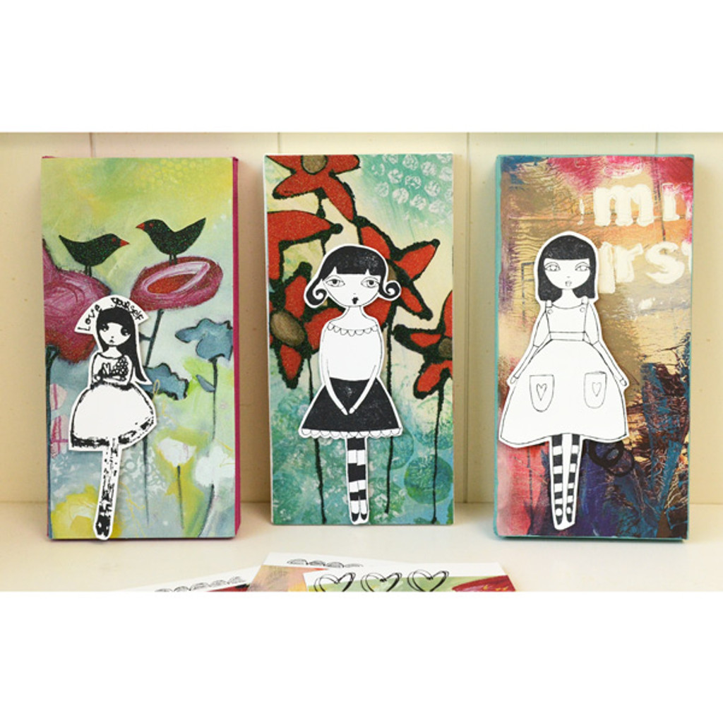 Colorful Canvases and Cards Project