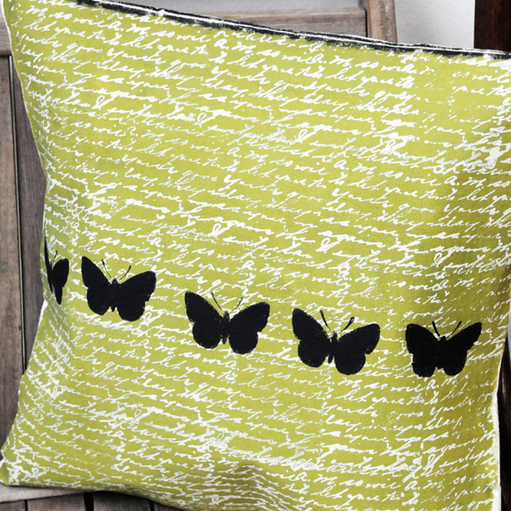 Butterfly Canvas Pillow Project