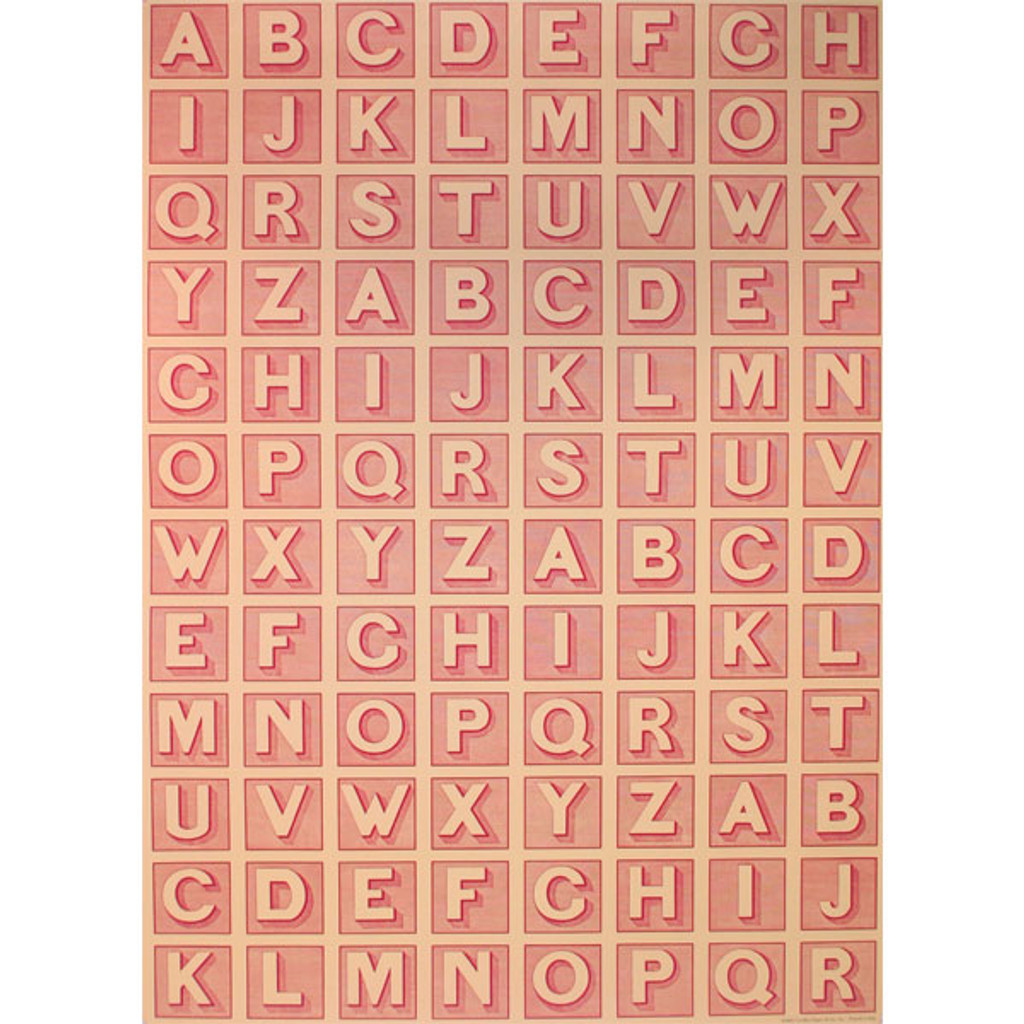Alphabet ABC Decorative Wrap
