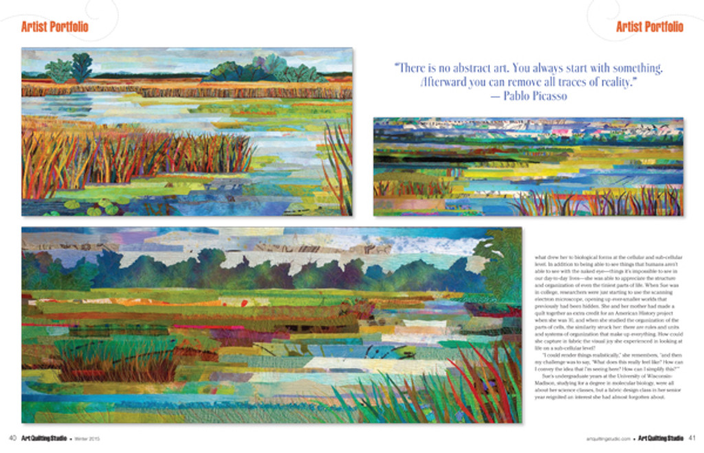 Art Quilting Studio Winter 2015 Stampington Company