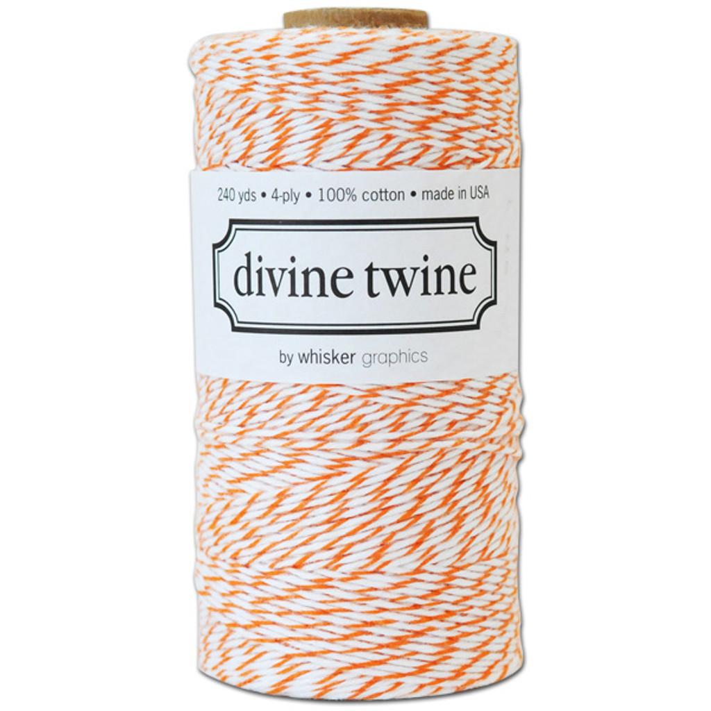 Divine Twine Baker's Twine Orange