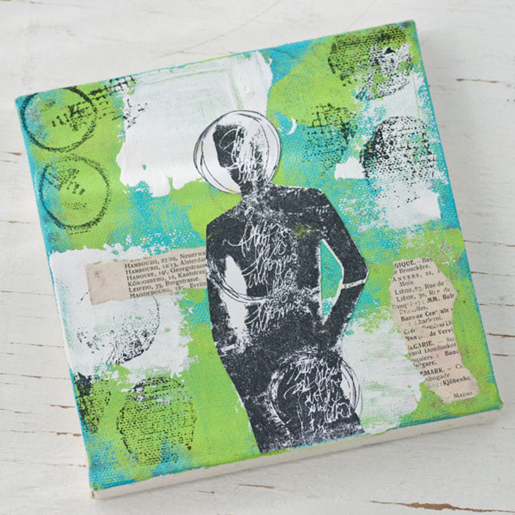 The Grungy Canvas A Dina Wakley Inspired Project