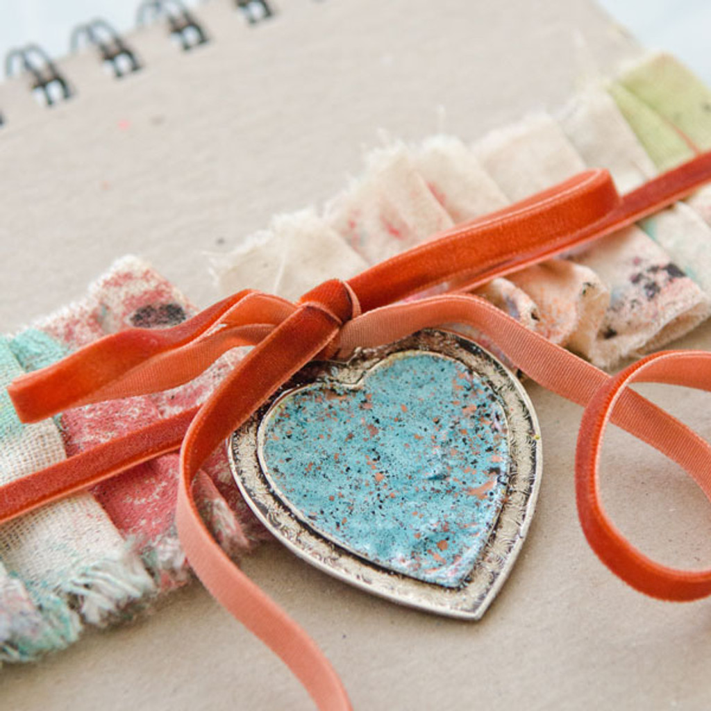 ReCraftable Journal Gift Wrap Project by Johanna Love Stampington