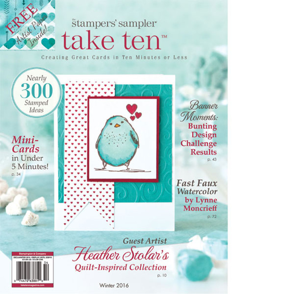 Take Ten Winter 2016 Stampington Company