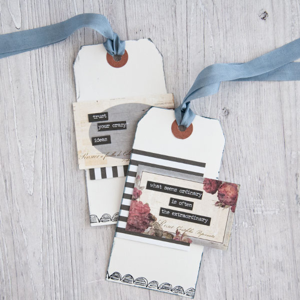 Vintage Flair Meets Modern Mix Tag Project